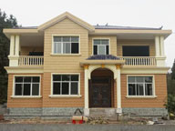 經(jīng)典二層農村自建房小別墅